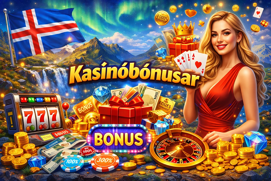 Kasínóbónusar - Fullkominn Leiðarvísir fyrir Íslendinga